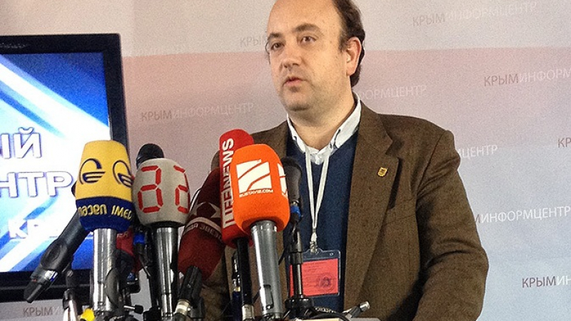 Испански депутат и наблюдател на референдума в Крим попиля западната пропаганда