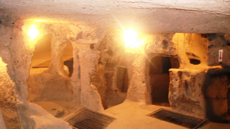 Подземните градове на Турция