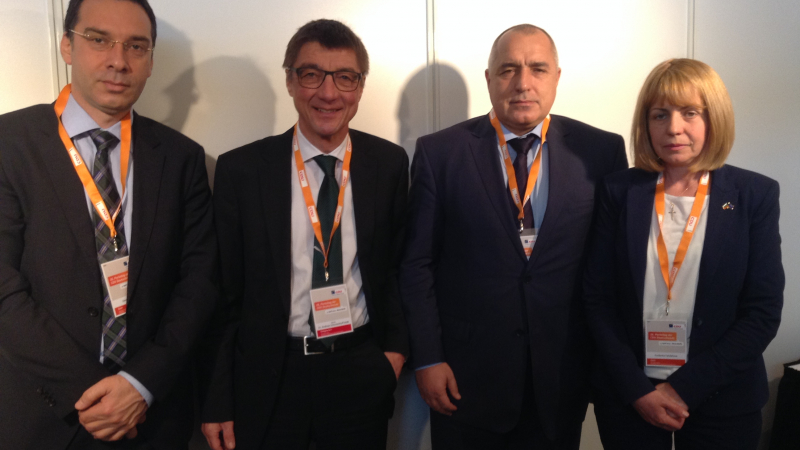 Бойко се срещна с депутати от Бундестага по време на конгреса на ХДС в Берлин (СНИМКИ)