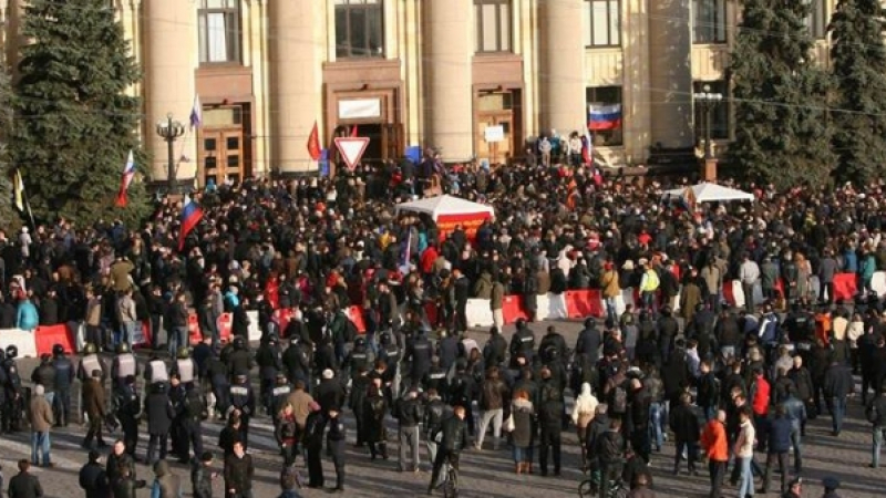 Спецакция в Харков: 70 сепаратисти са тикнати в ареста!