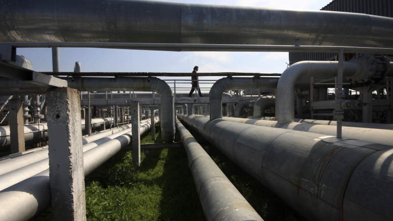 15 млрд. куб. м газ се изпариха от хранилищата в Украйна