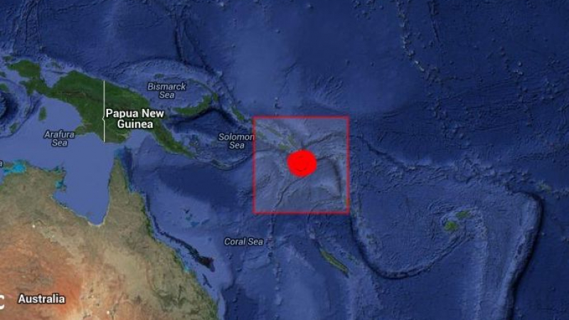 Още един мощен трус на Соломоновите острови