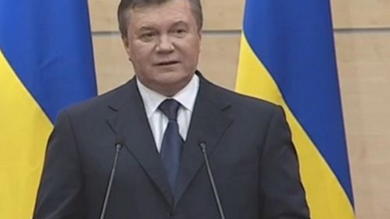 Янукович предсказа съд за „киевската клика“ (ВИДЕО)