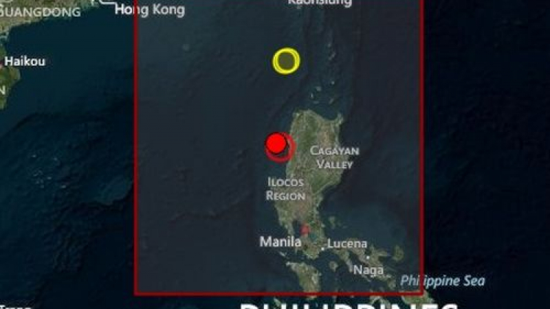 Земетресение с магнитуд 5.5 удари до Филипините