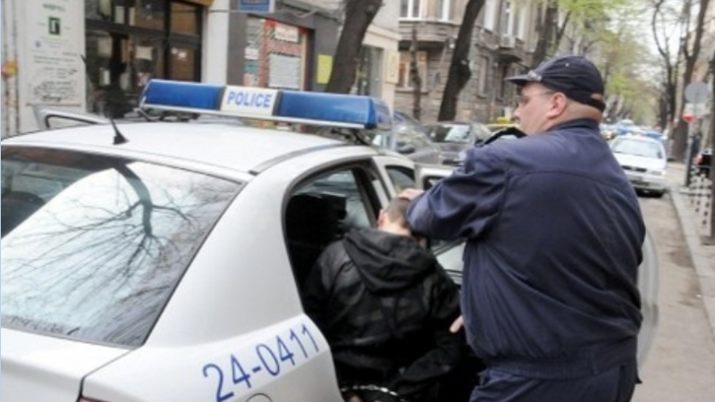 Зрелищният арест във Варна – заради неспиране на стоп палка