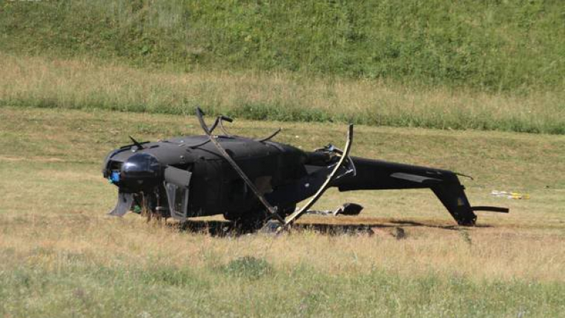 Хеликоптер падна, уби трима