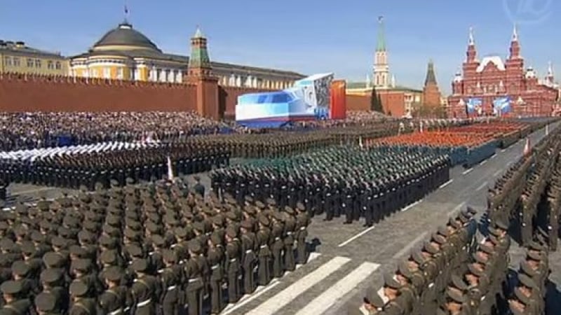 Уникален двоен Парад на победата в Москва и Севастопол (ВИДЕО)