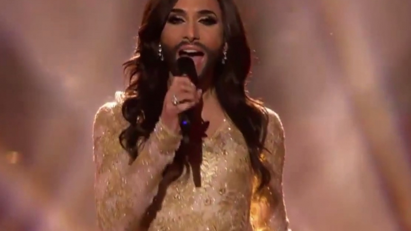 Брадата жена спечели Евровизия 2014! (ВИДЕО)