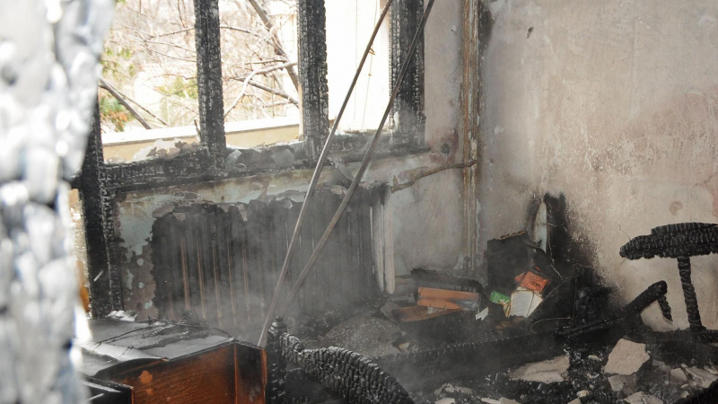 Мъж загина в Габрово при пожар в апартамент