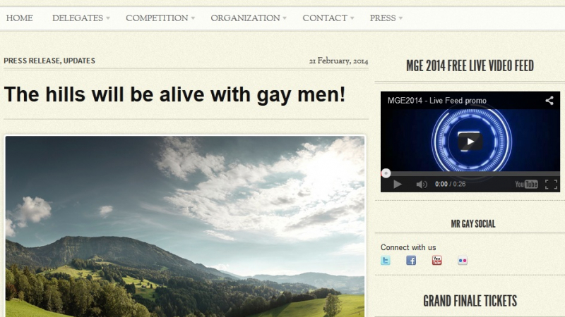 Ще изберат гей №1 на Европа в Тиролските Алпи
