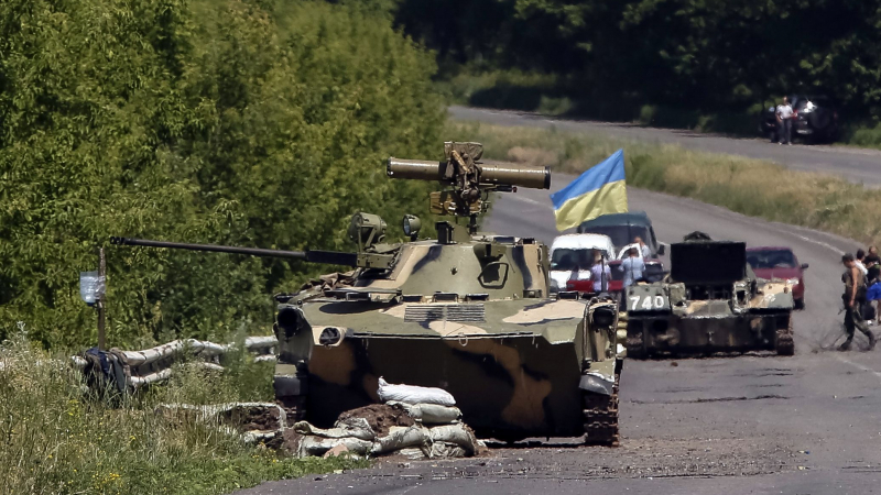 Сепаратисти от сражението на украинската граница духнаха за Русия