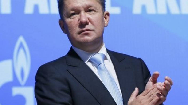 Шефът на "Газпром" с горещи новини за "Северен поток-2"