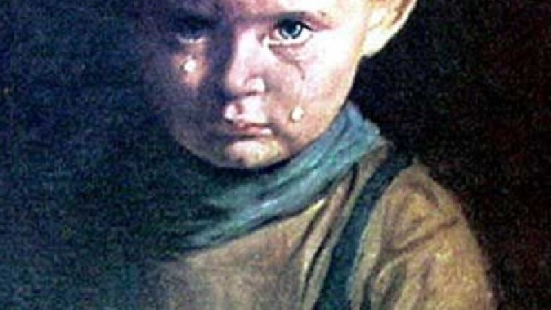 &quot;Плачещото момченце&quot; и кои други картини носят бедствия и мъчителна смърт