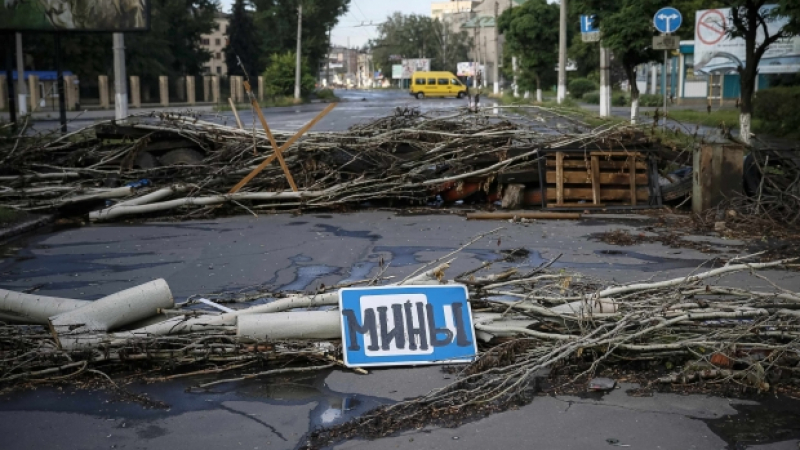 Славянск остана без проруски сили, укрепленията и сградите са празни