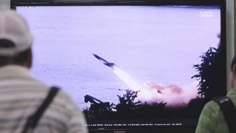 Северна Корея изстреля две ракети с малък обсег на действие