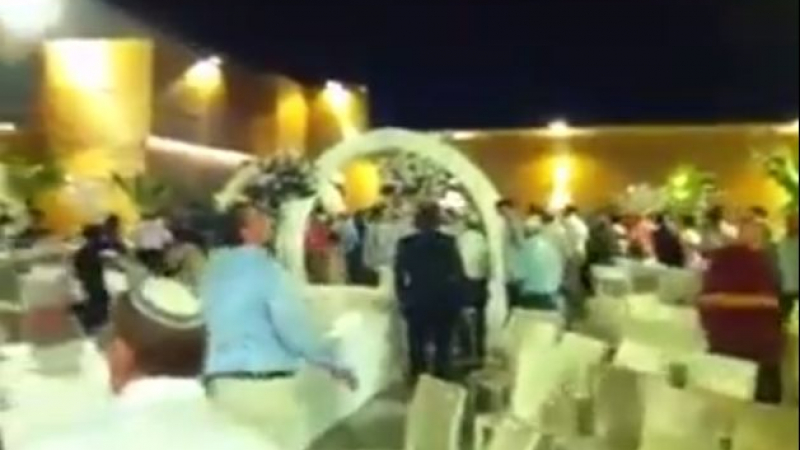 Сватба се разтури заради ракетния обстрел в Газа (ВИДЕО)