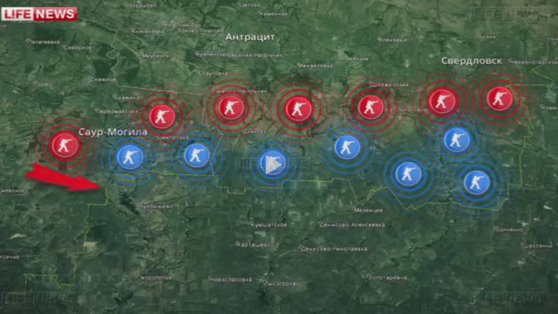 Опълченците обкръжиха украинска военна част 
