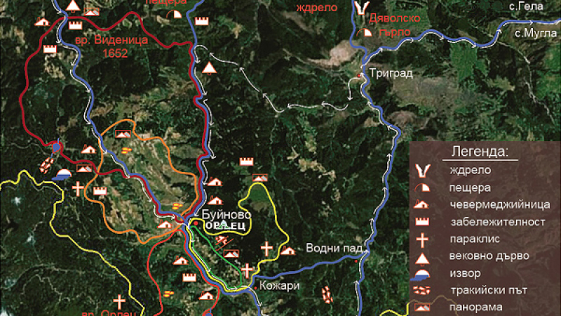 Правят нови туристически карти на Родопите