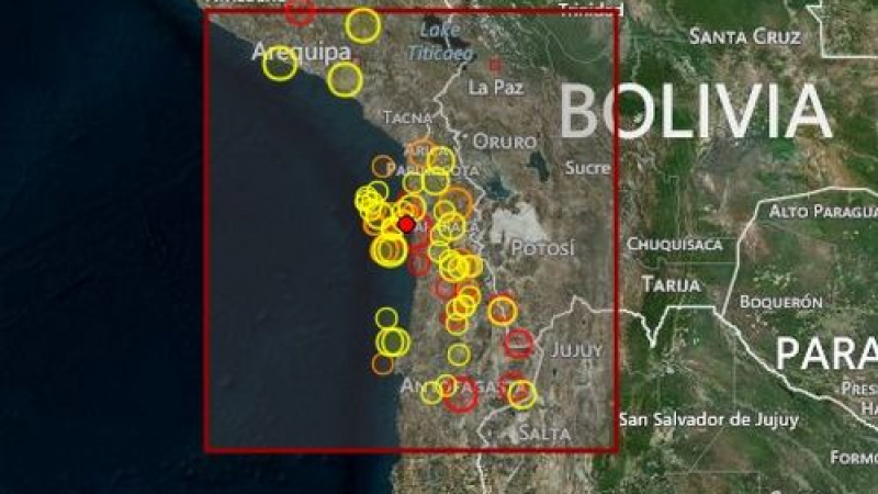 Земетресение с магнитуд 6.1 разтърси крайбрежието на Чили 