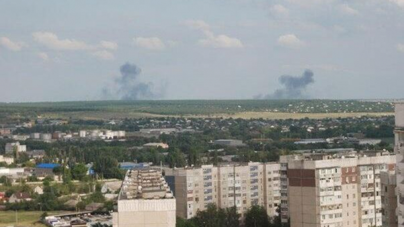 Украинските военни си върнаха контрола върху летището в Луганск?