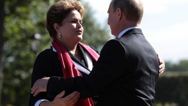 Путин със сделки за $1 млрд. в Бразилия 