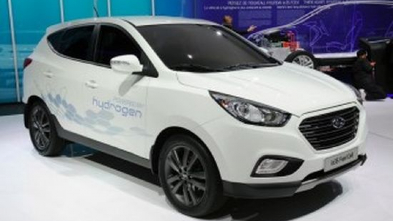 Водородният Hyundai ix35 мина 700 км с едно зареждане 