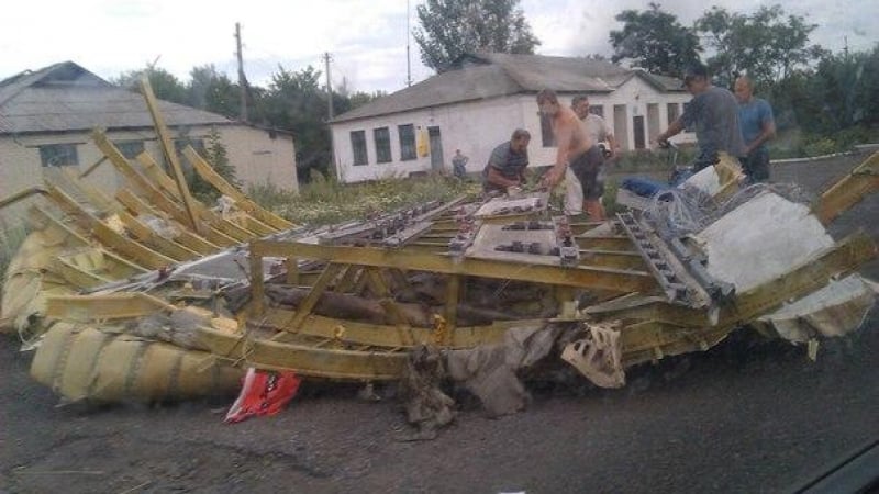 Вижте първите снимки от останките на боинга 