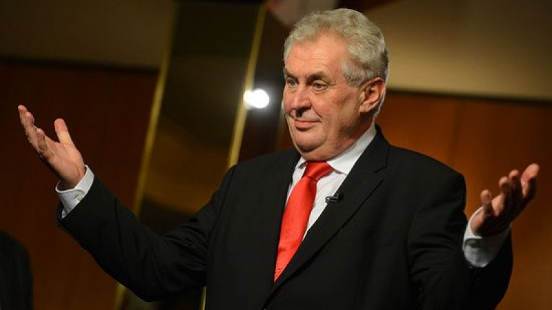Президентът на Чехия призна заявленията на Русия по повод нервнопаралитичното вещество „Новичок”