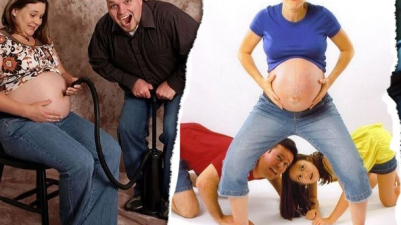 Вижте най-лудите бременни жени