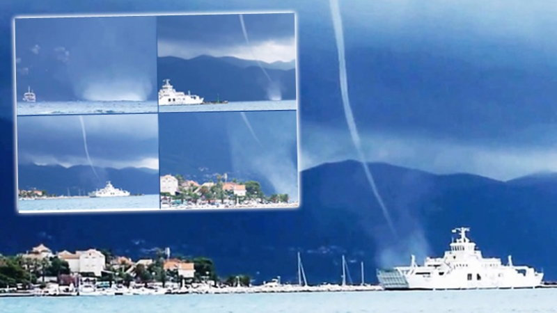 Уникално видео от торнадото в Хърватия 