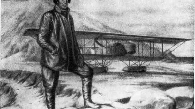 Преди 100 г. е изпълнен първият полет в Арктика