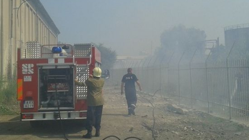 Локомотив подпали складова база в Бургас