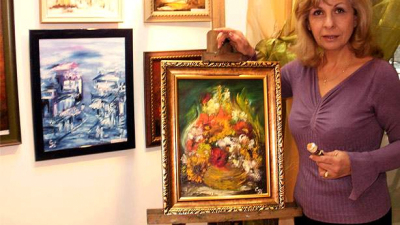 Ракът победи художничката Стефка Балджиева