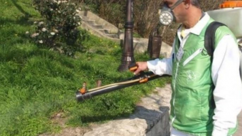 Пръскат зелените площи в София срещу комари