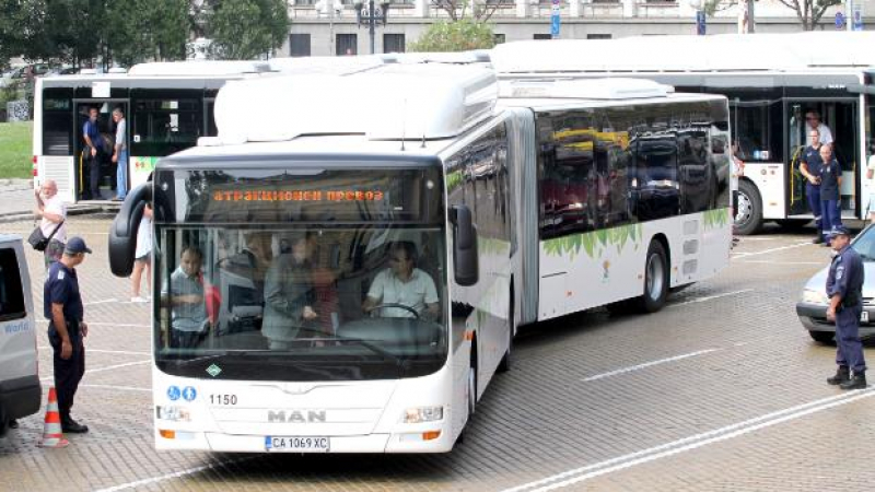 Новите автобуси в София - №1 за 2014 година