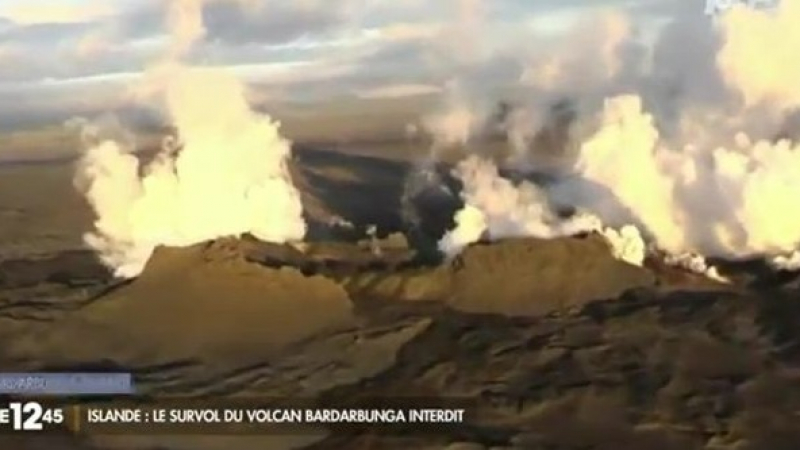 ГЛЕДАЙТЕ НА ЖИВО С ВИДЕО: Исландският вулкан изригна и затвори небето над себе си