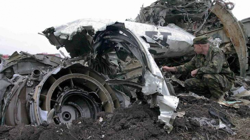 Украински самолет падна в Алжир