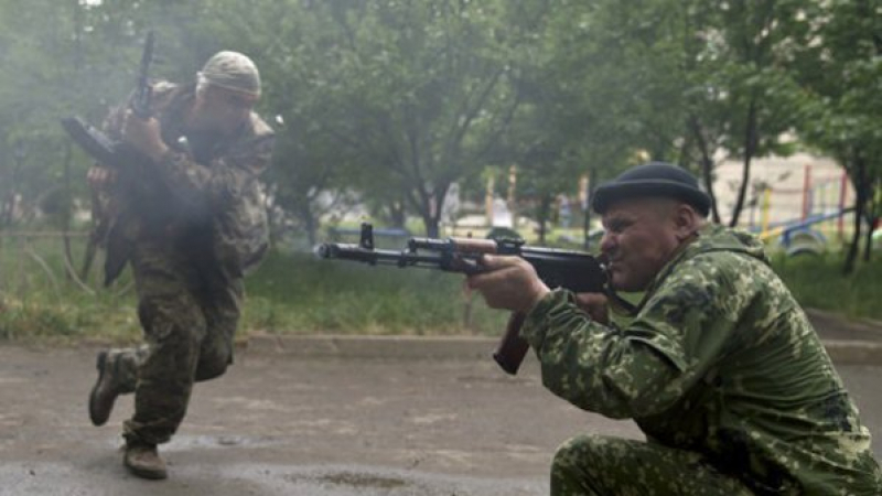 Стрелба в Донецк, има жертви
