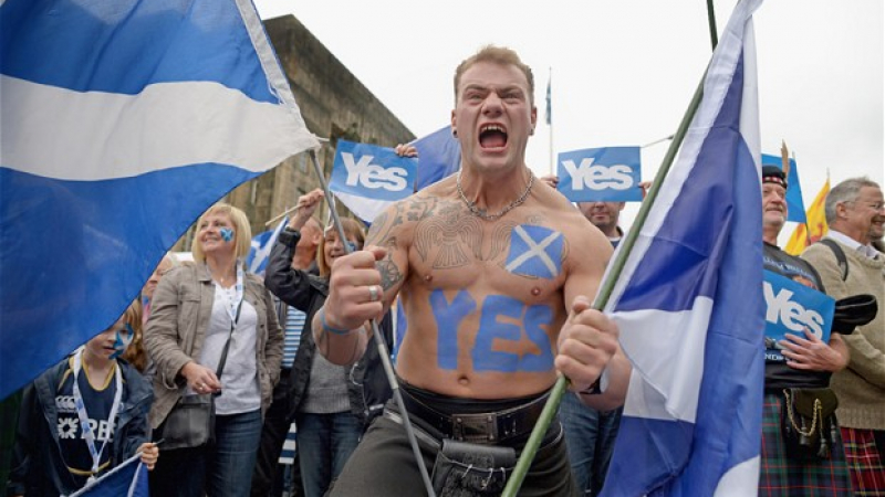 Франс прес: Шотландците отхвърлиха независимостта!
