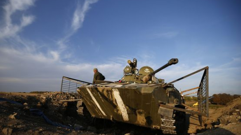 Украйна е изгубила около 65% от военната си техника при боевете в Изтока