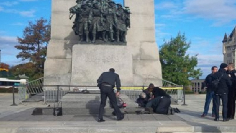 Стрелба ехти в парламента на Канада