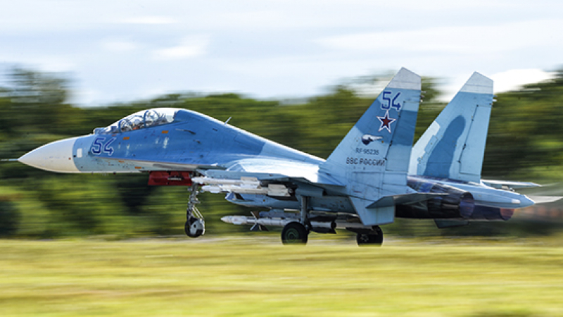 НАТО прехвана руски Су-27 над Балтийско море