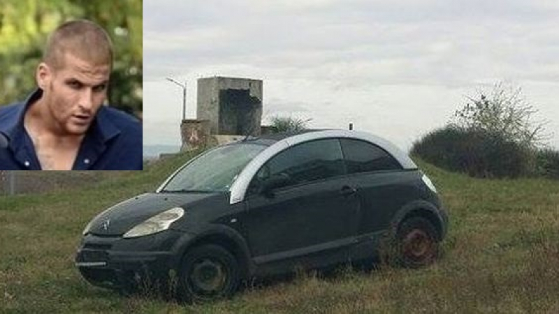 Малката Рижа остави колата си като паметник край кръстовището, където бе убит брат му