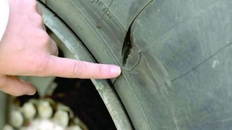 Вандал реже наред гуми на коли в Пловдив