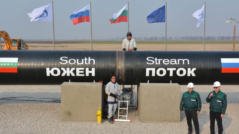 &quot;Газпром&quot; строи &quot;Южен поток&quot; от декември