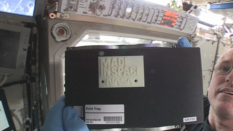 Астронавти създадоха първия 3D-принтиран предмет в Космоса (ВИДЕО)