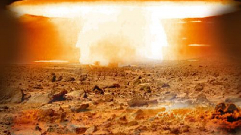 Учен предупреди: Ще последваме съдбата на марсианците, ще ни затрият с ядрен взрив 
