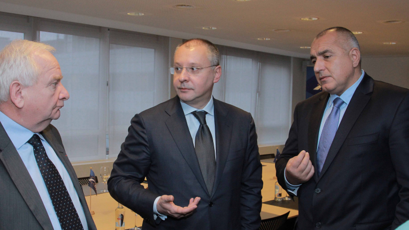 Борисов и Станишев обсъждат „Южен поток” и Шенген 