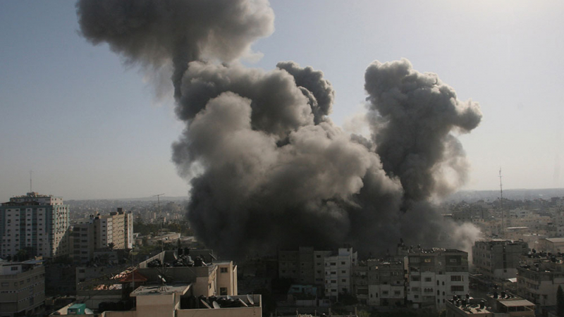 Мощен взрив във френския културен център в Ивицата Газа