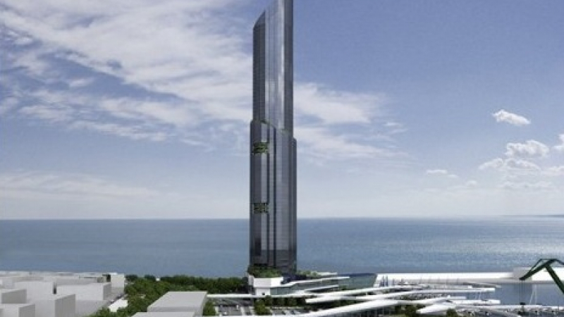 Проект за смайващ небостъргач във Варна 